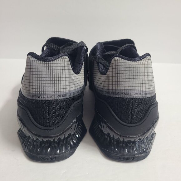 NEW Nike Romaleos 4 Weightlifting Training Shoes CD3463-010 Size 10 Black